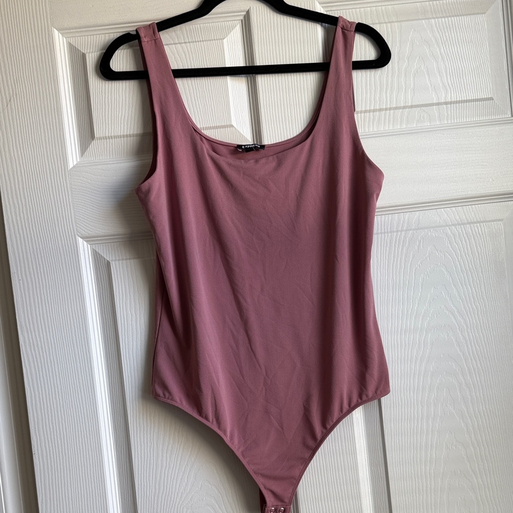 Mauve Express Sleeveless Bodysuit